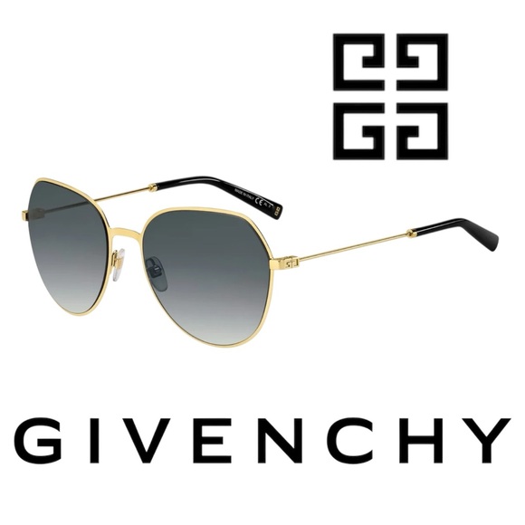 NIC Gold Tone Frame Gradient Aviator Sunglasses - Picture 1 of 14